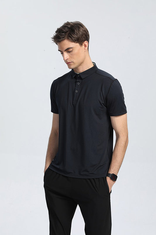 Men's Gold Polo - Solid