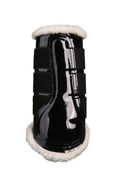 White Patent Sport Boots - Dressage Outfitters