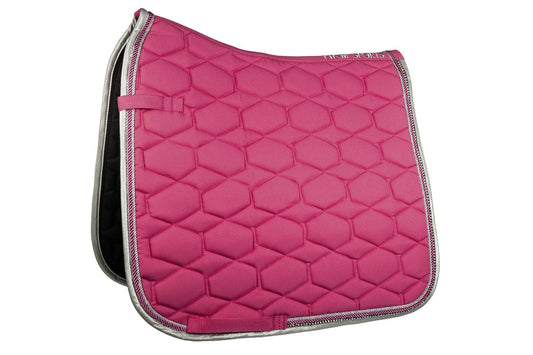 Crystal Saddle Pad - Navy - Dressage Outfitters
