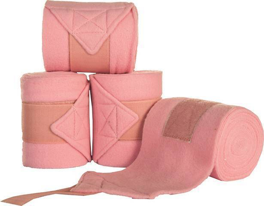 Polo Fleece Wraps - Pink - Dressage Outfitters